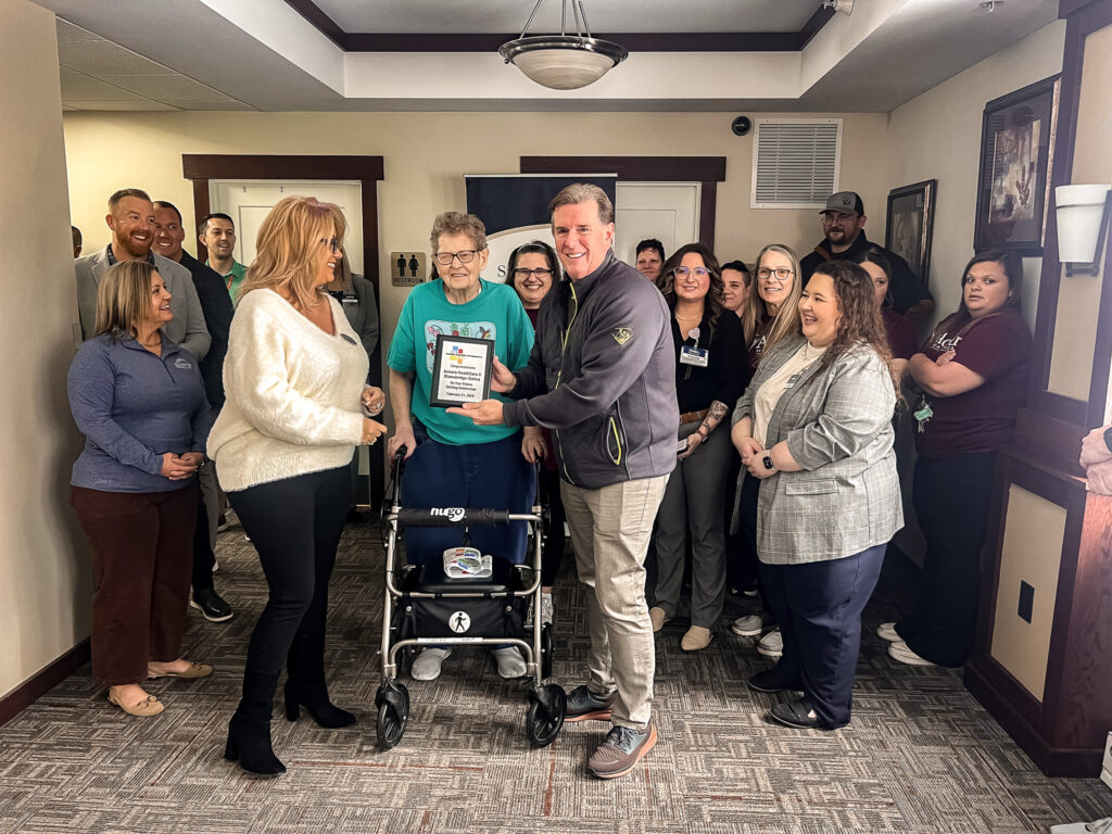 Official ribbon-cutting ceremony welcoming new communities to the Accura HealthCare family